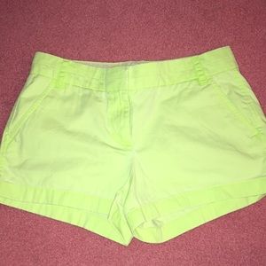 J. Crew 4 in. Chino shorts— ladies size 6